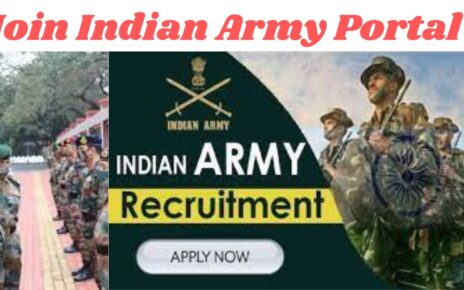 Join Indian Army Portal