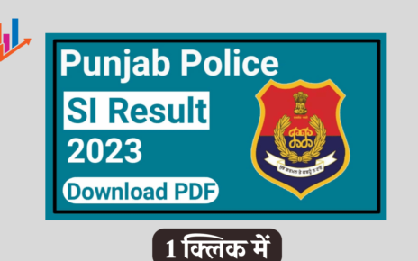 Punjab Police SI Result 2023