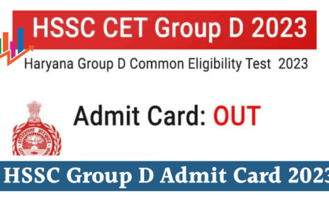 HSSC Group D Admit Card 2023